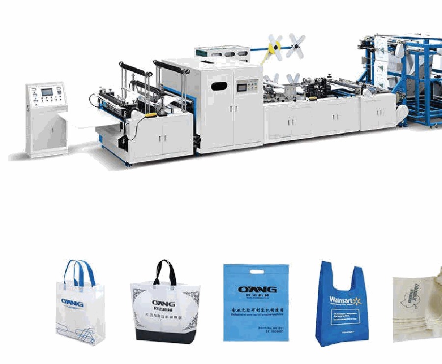 Automatic bag machine and bag samples